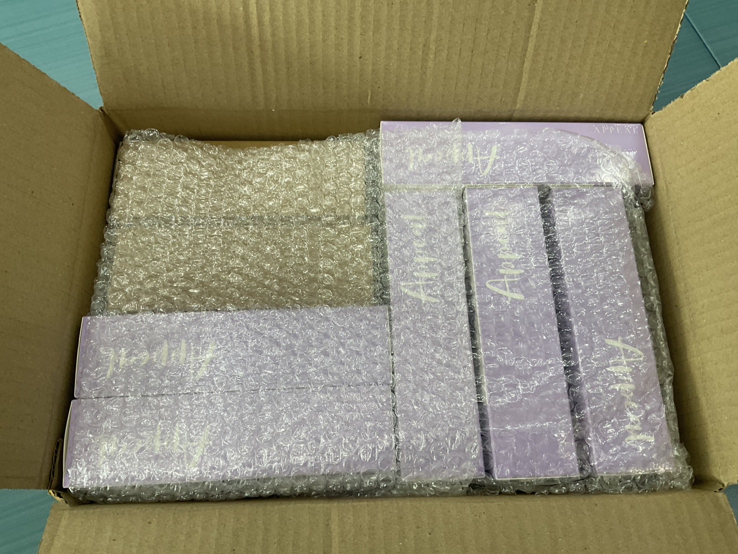 After packing