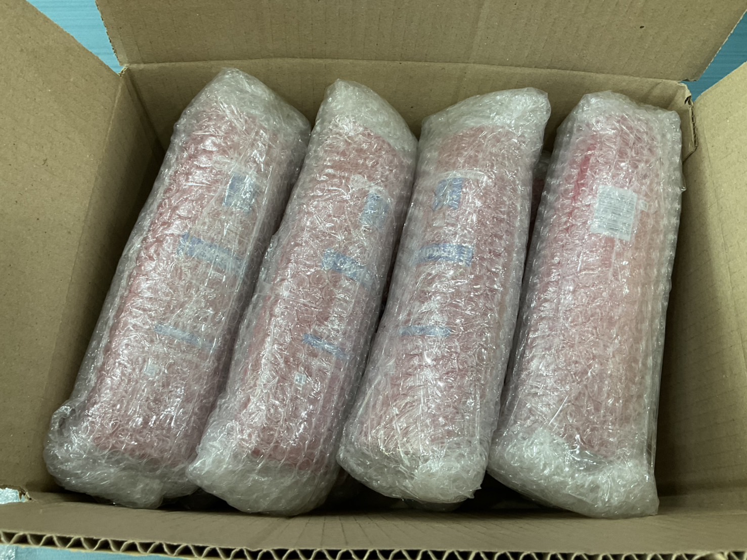 Protective bubble packing
