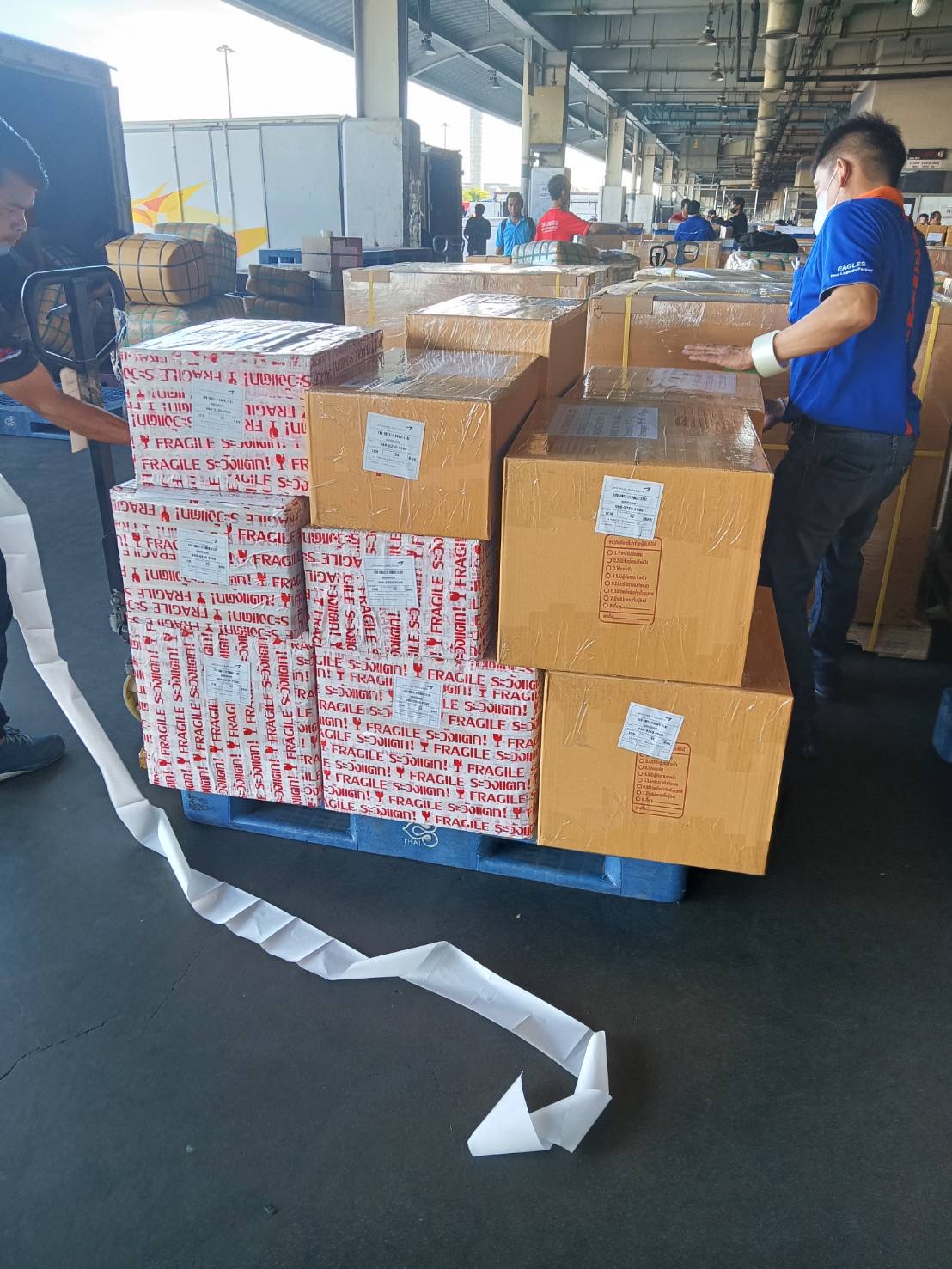 VLAB shipping operation
